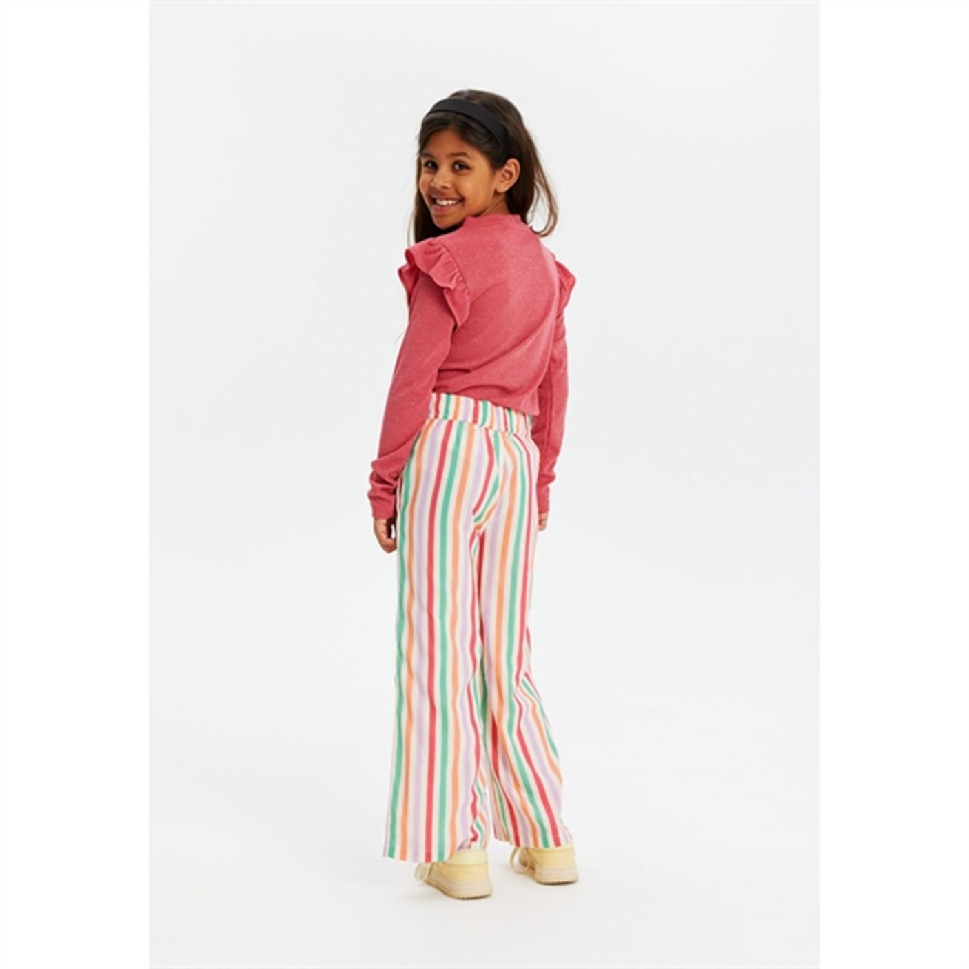 The New Multi stripe Jodie Wide Pants