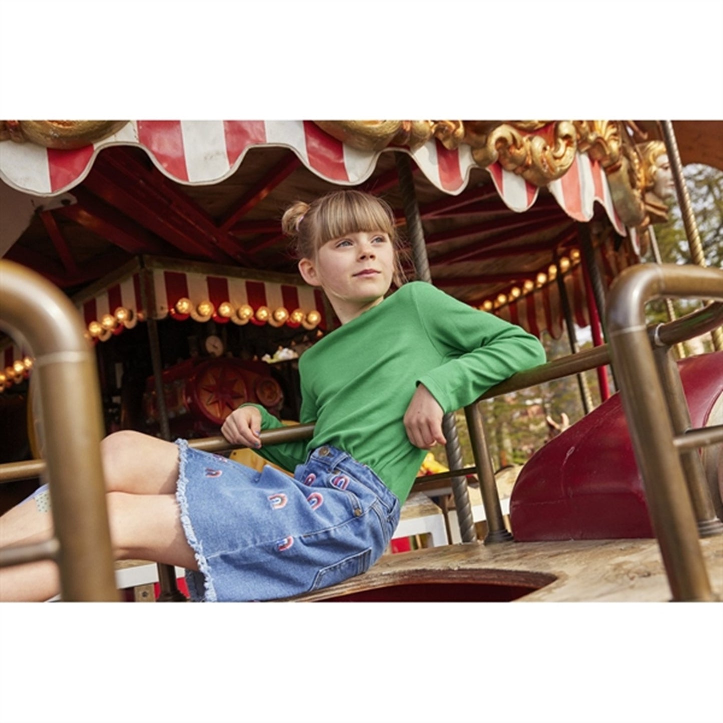 The NEW Light Blue Janet Denim Skirt