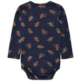 THE NEW Siblings Navy Blazer Ginger Aop Holiday Body