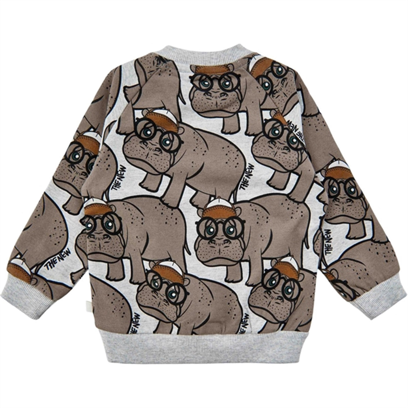 THE NEW Siblings Light Grey Melange Fergo Sweatshirt