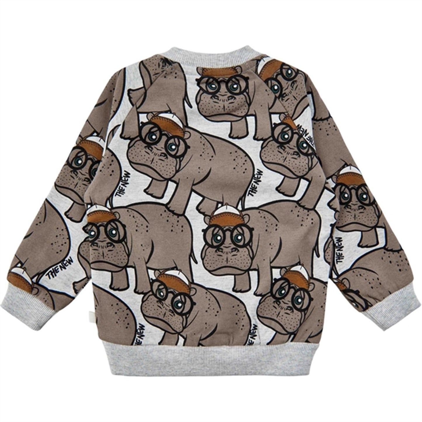 THE NEW Siblings Light Grey Melange Fergo Sweatshirt