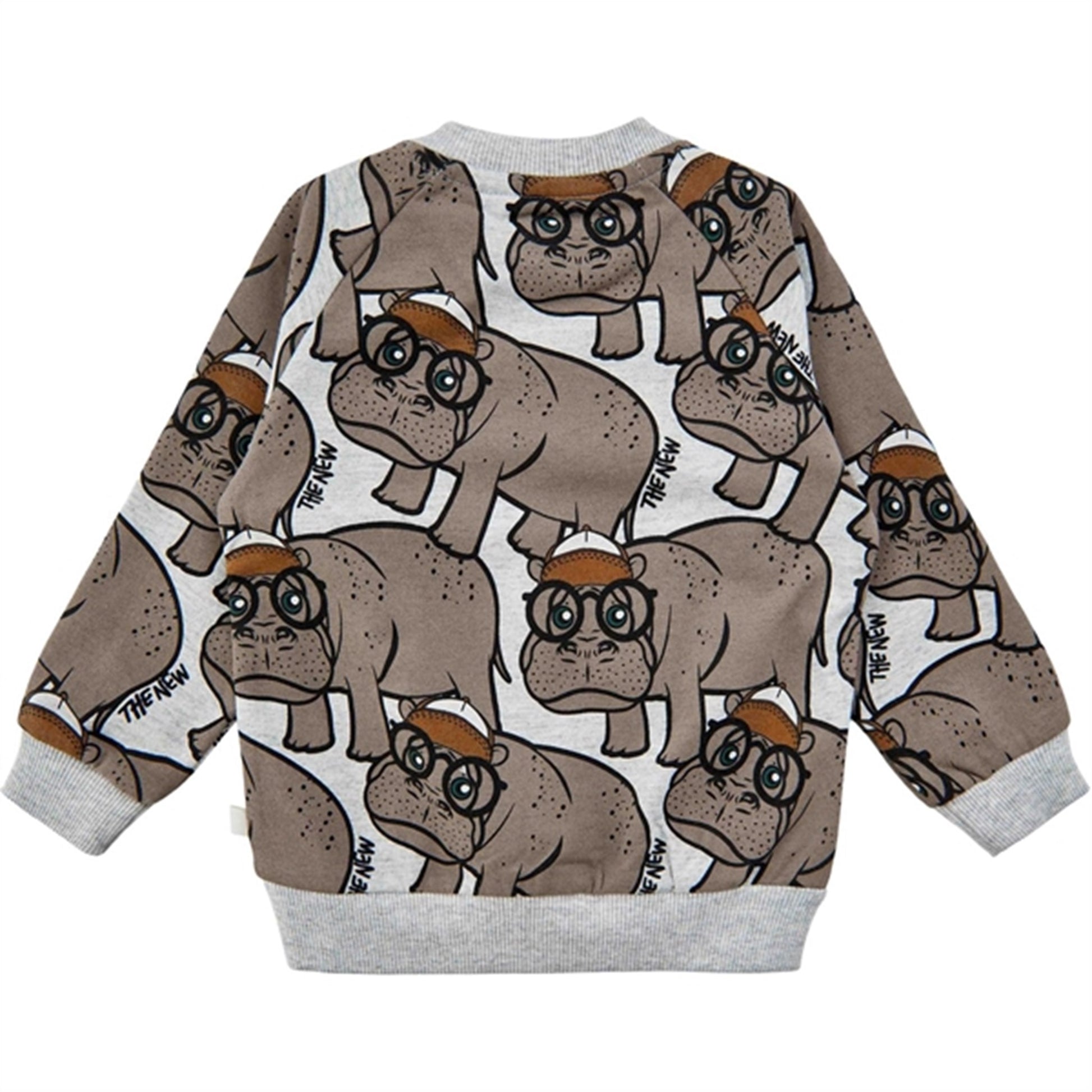 THE NEW Siblings Light Grey Melange Fergo Sweatshirt