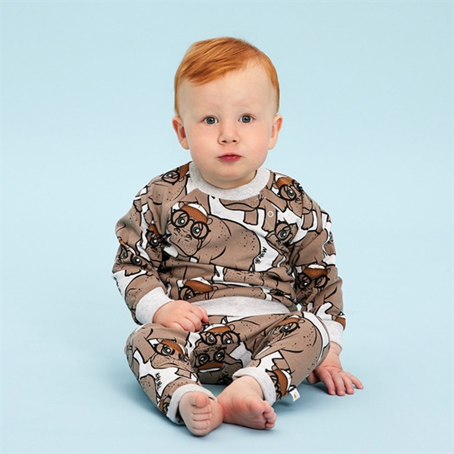 THE NEW Siblings Light Grey Melange Fergo Sweatshirt