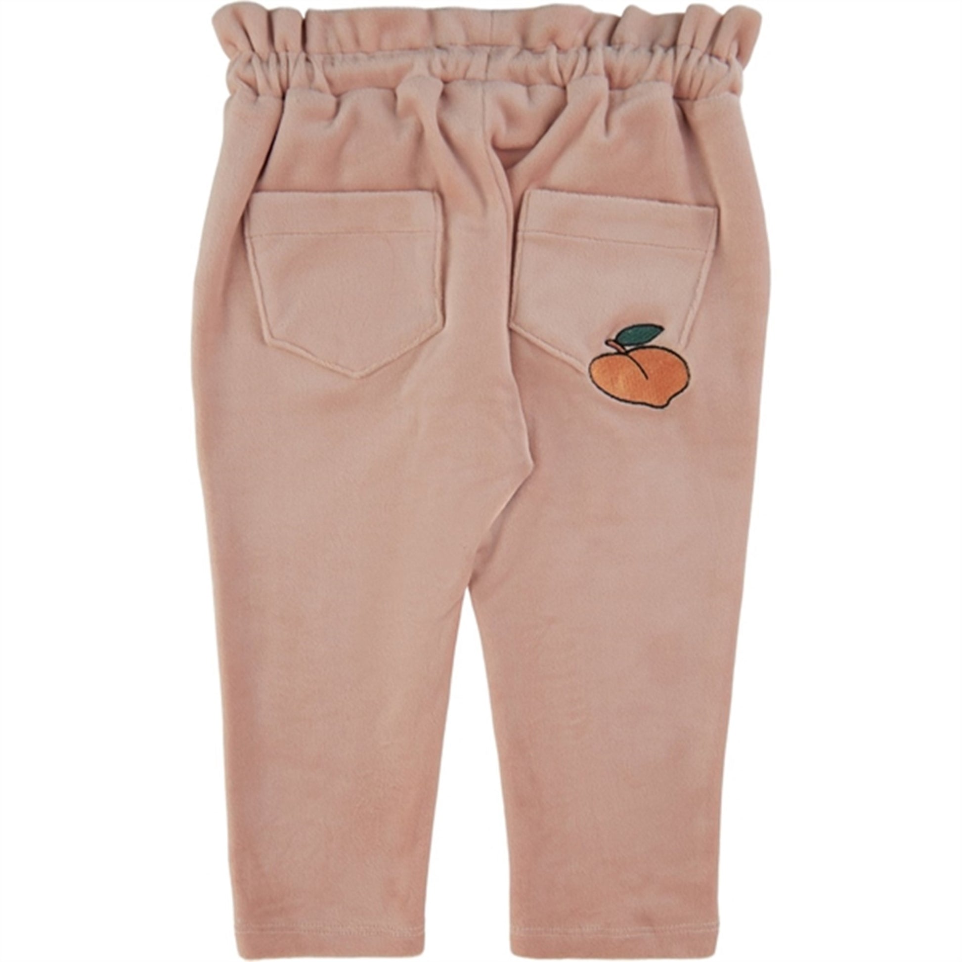 THE NEW Siblings Peach Beige Flima Velour Pants