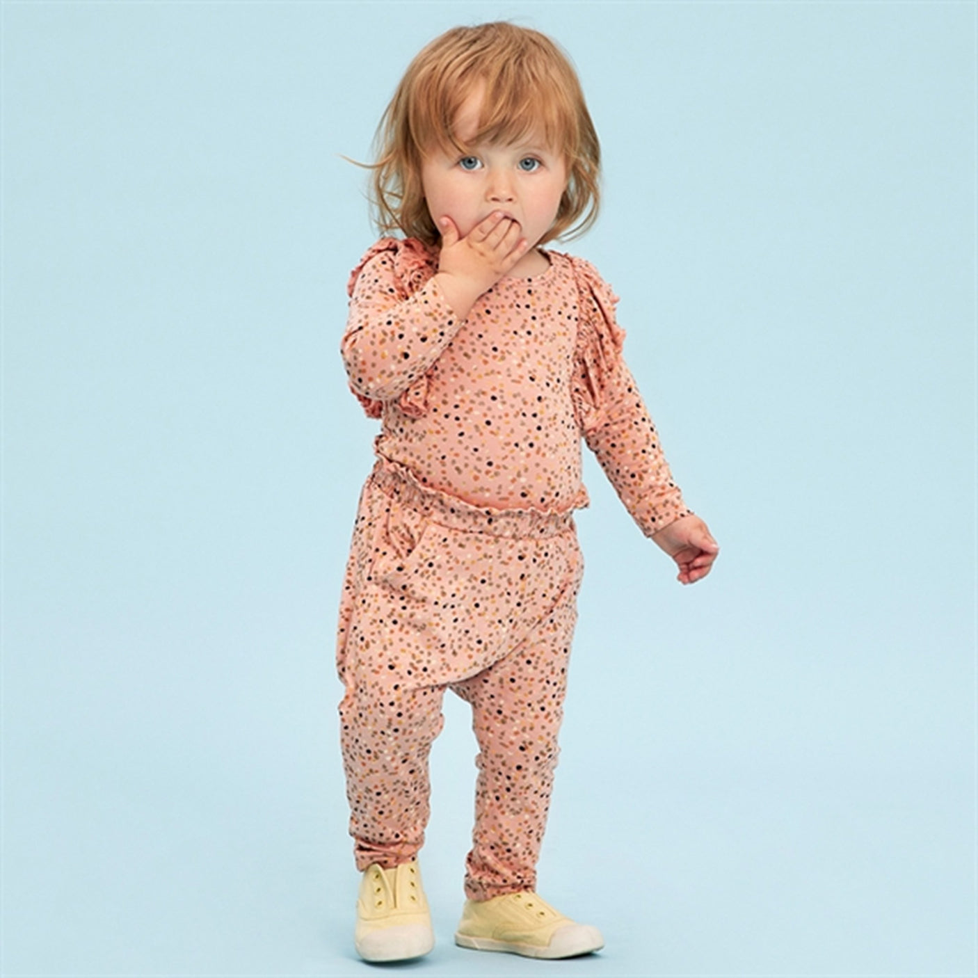 THE NEW Siblings Peach Beige Farla Leggings