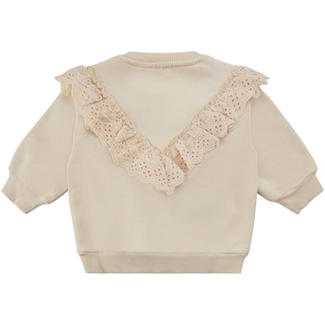 THE NEW Siblings White Swan Fully Sweatshirt