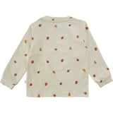 THE NEW Siblings White Swan Fruit Blouse