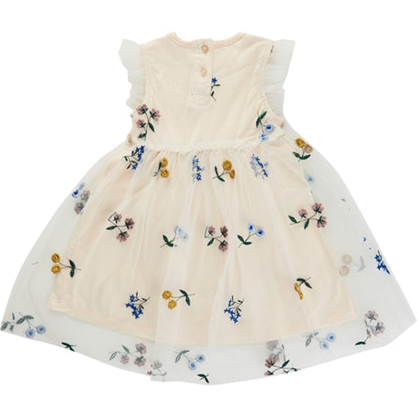 THE NEW Siblings White Swan Fabianna Dress