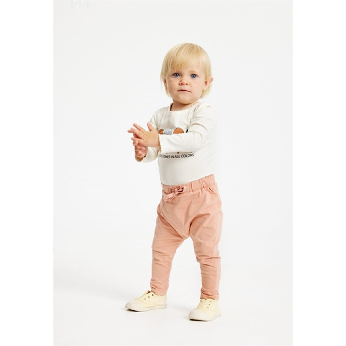 THE NEW Siblings Peach Beige Gullan Harem Pants