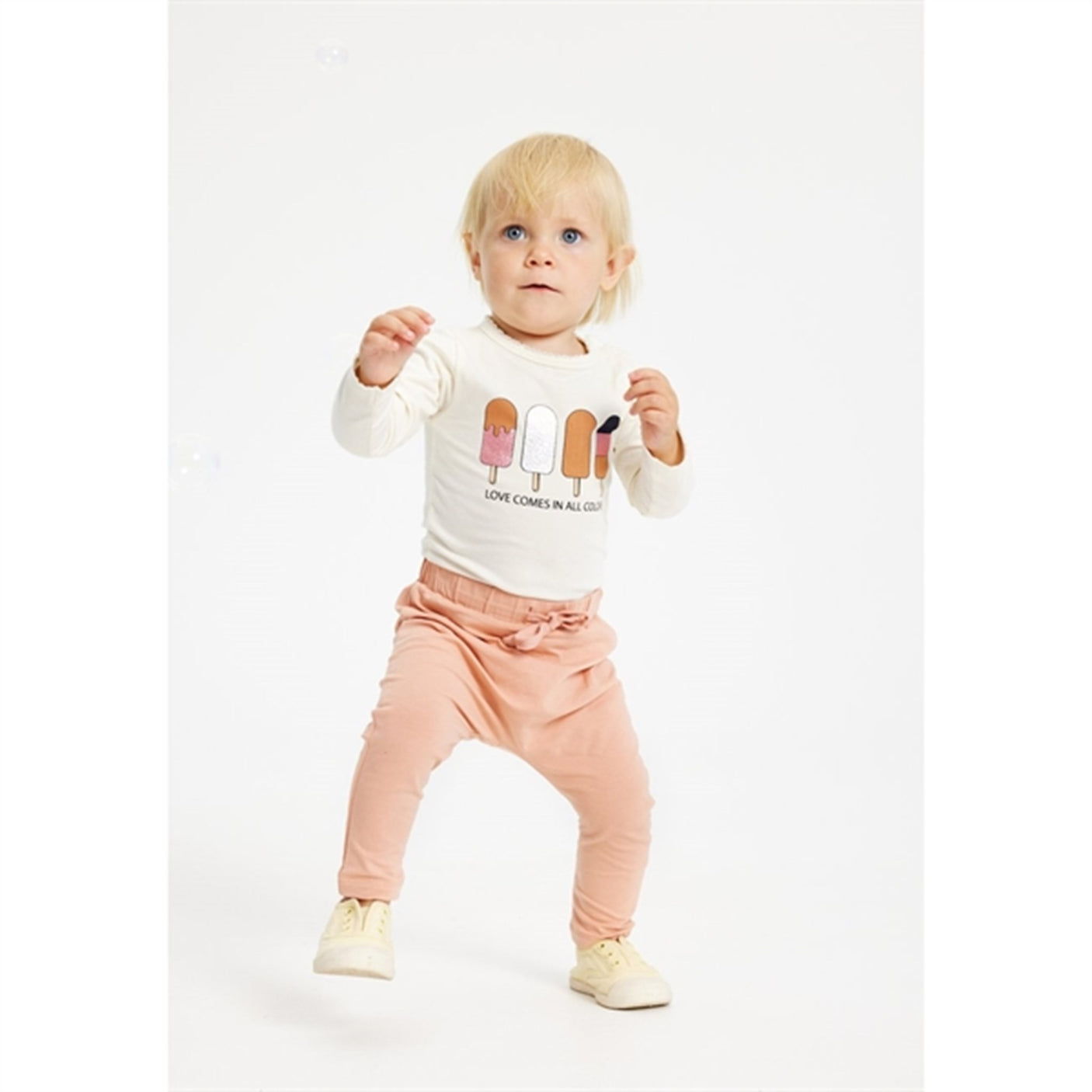 THE NEW Siblings Peach Beige Gullan Harem Pants