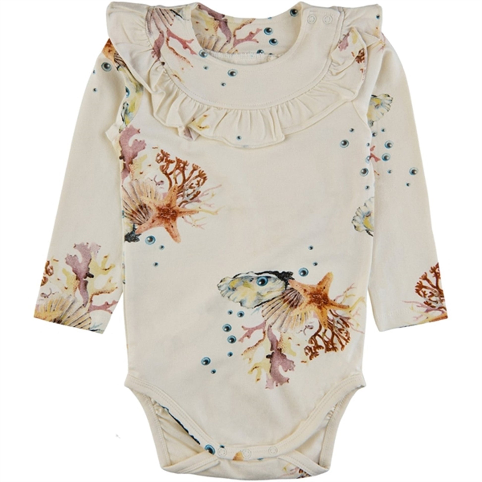 THE NEW Siblings White Swan Coral AOP Gaige Body