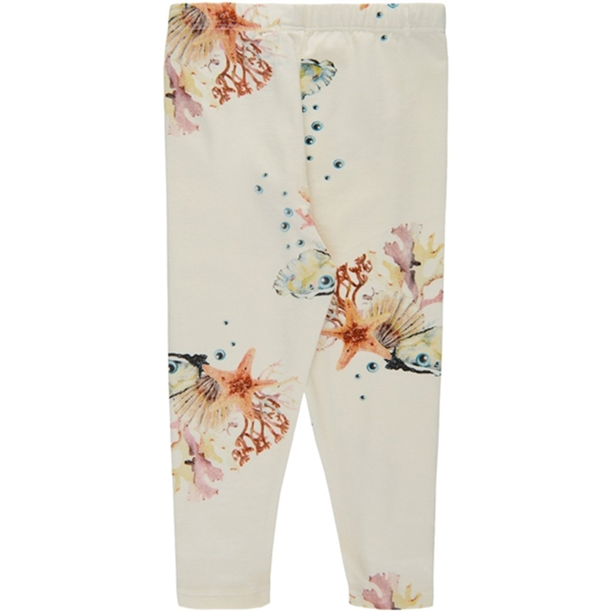 THE NEW Siblings White Swan Coral AOP Gaige Leggings