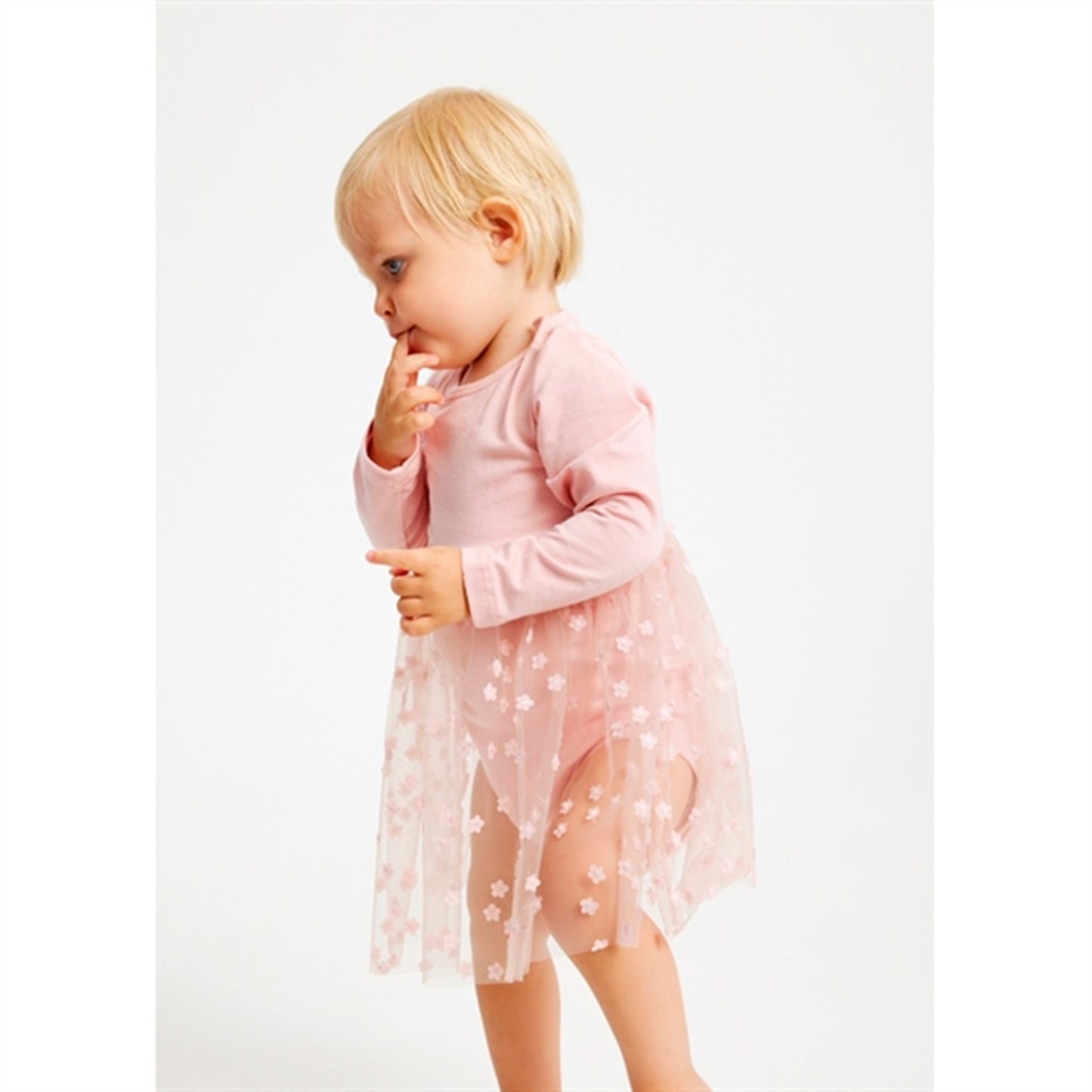 THE NEW Siblings Peach Beige Gracie Aria Dress