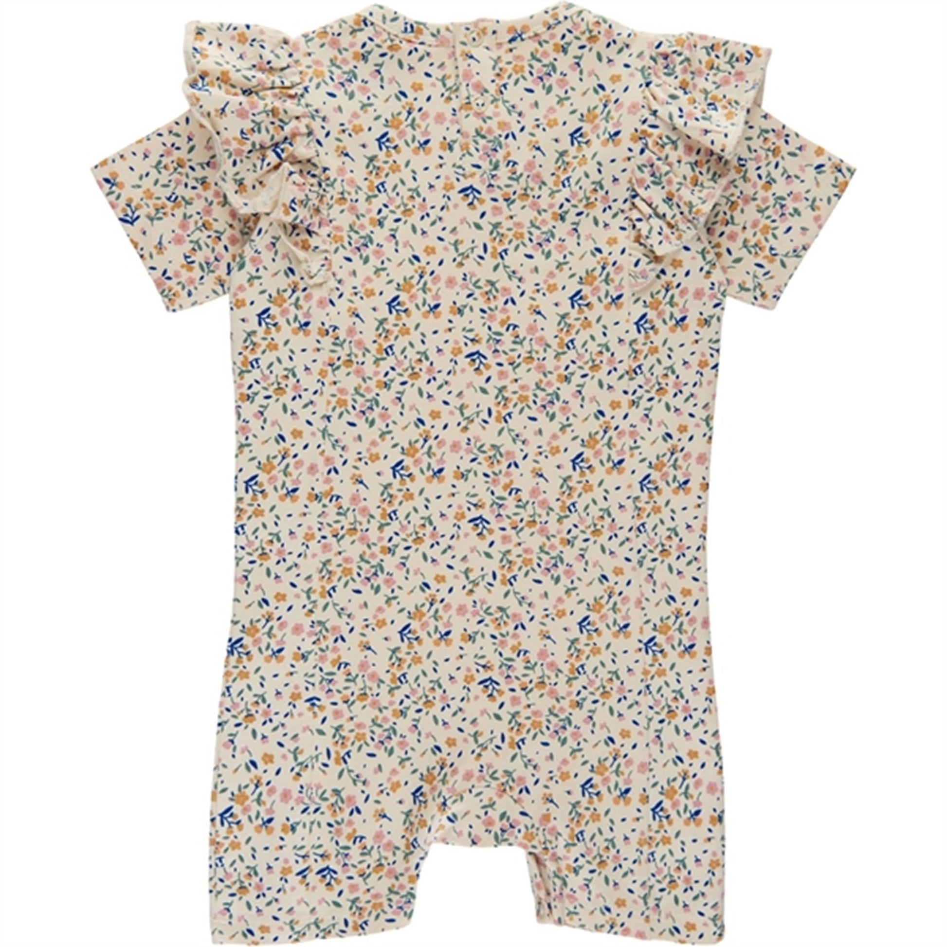 THE NEW Siblings White Swan Tiny Flower AOP Geraldine Jumpsuit