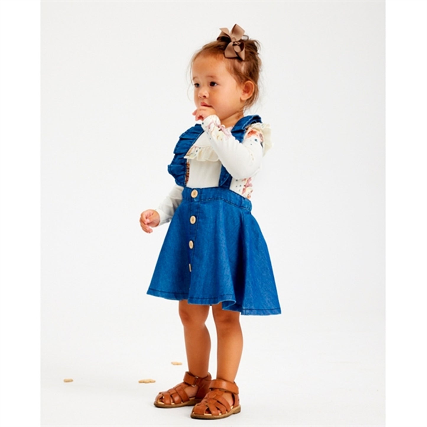 THE NEW Siblings Blue Denim Gambit Skirt