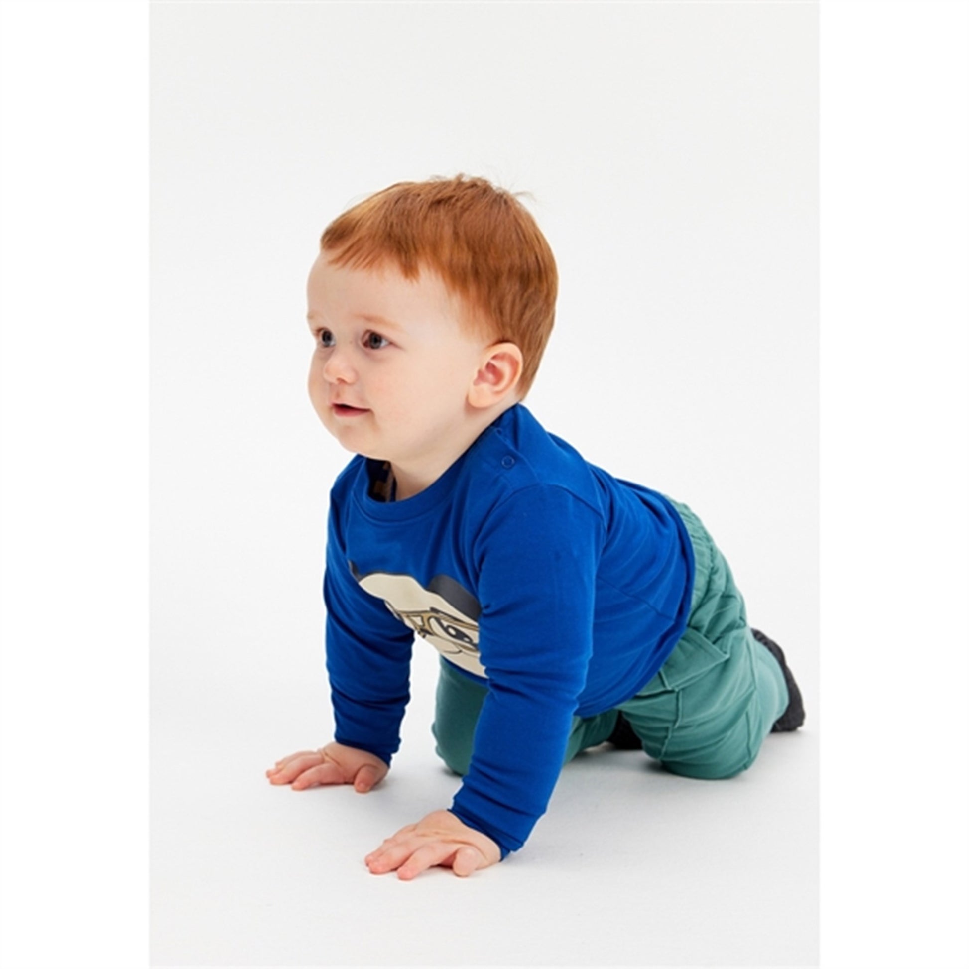 THE NEW Siblings Monaco Blue Iwer Blouse