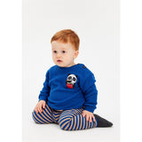 THE NEW Siblings Monaco Blue Finn Rib Leggings