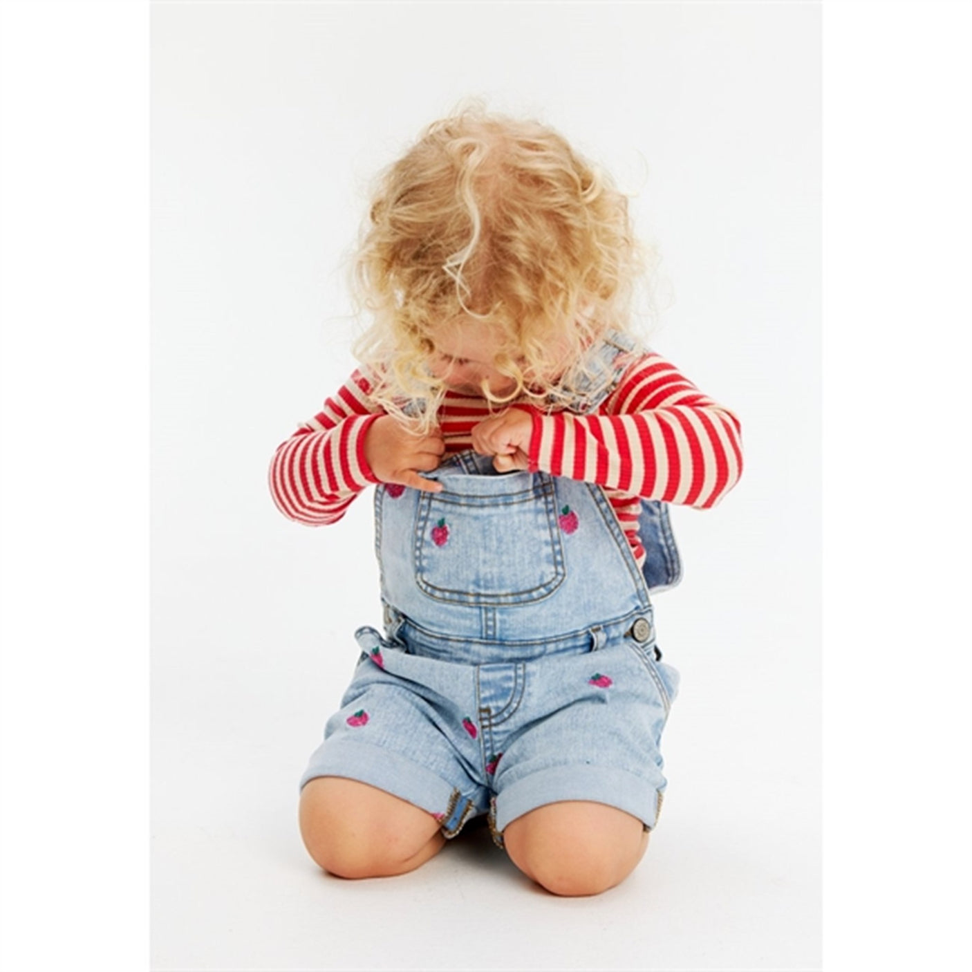 THE NEW Siblings Light Blue Denim Overall