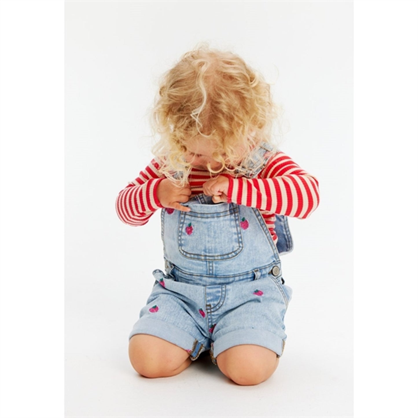 THE NEW Siblings Light Blue Denim Overall