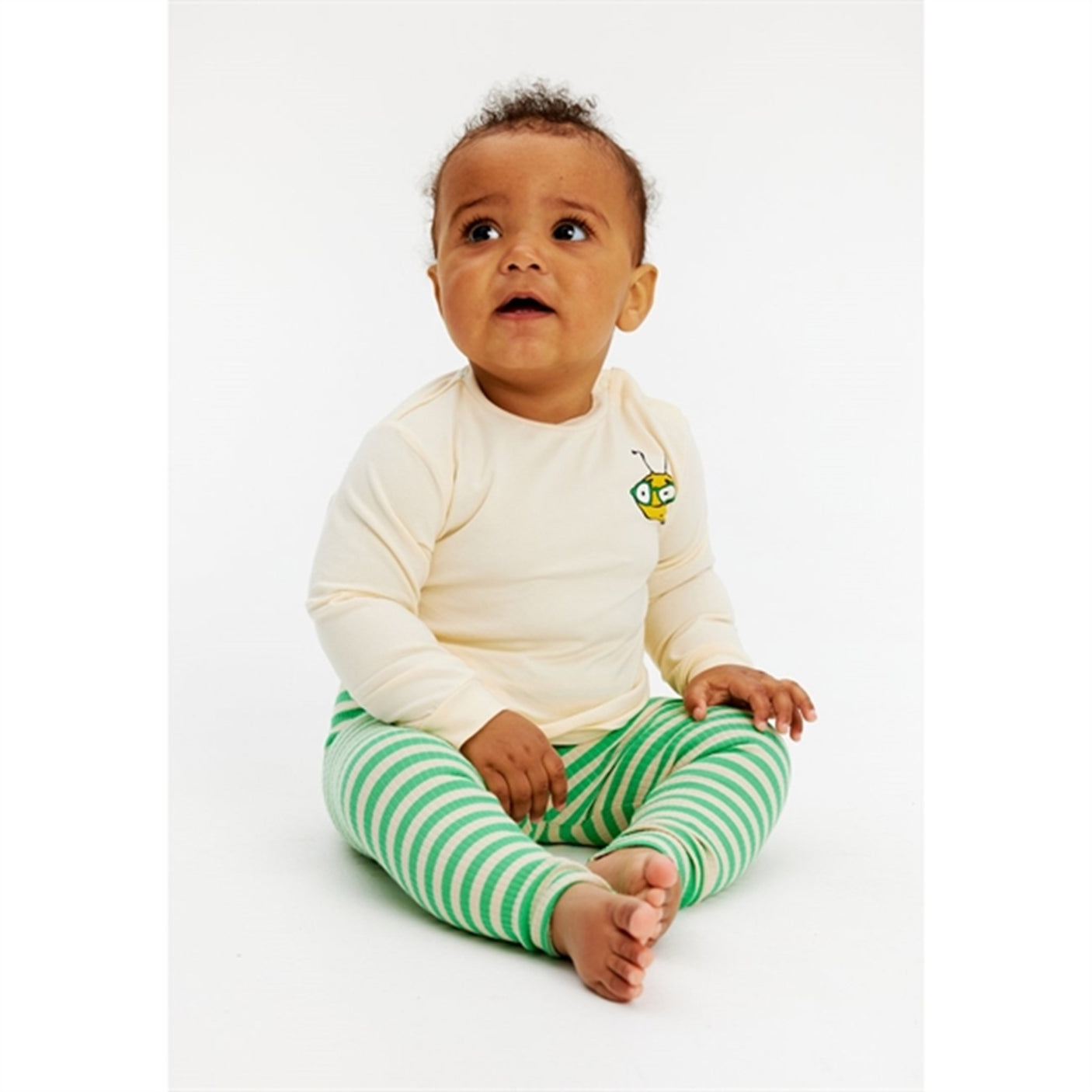The NEW Siblings Bright Green Finn Rib Leggings