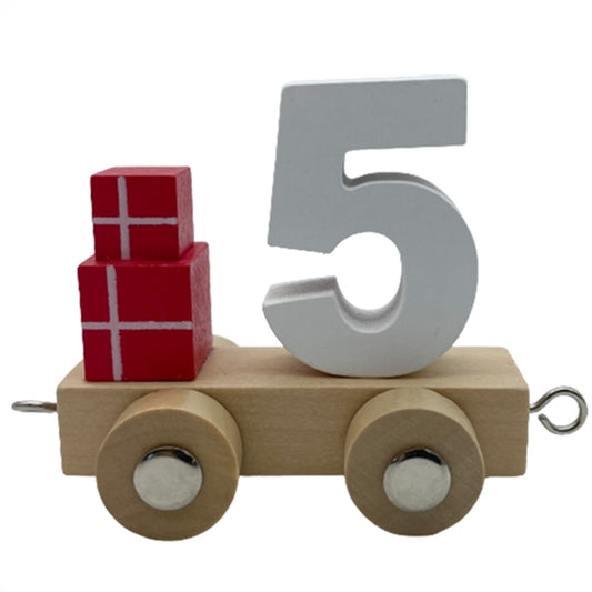 Nohro Birthday Train - Number Carriage - 5