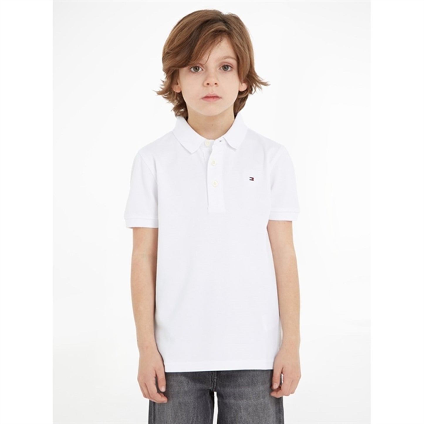 Tommy Hilfiger Boy Tommy Polo T-Shirt Bright White
