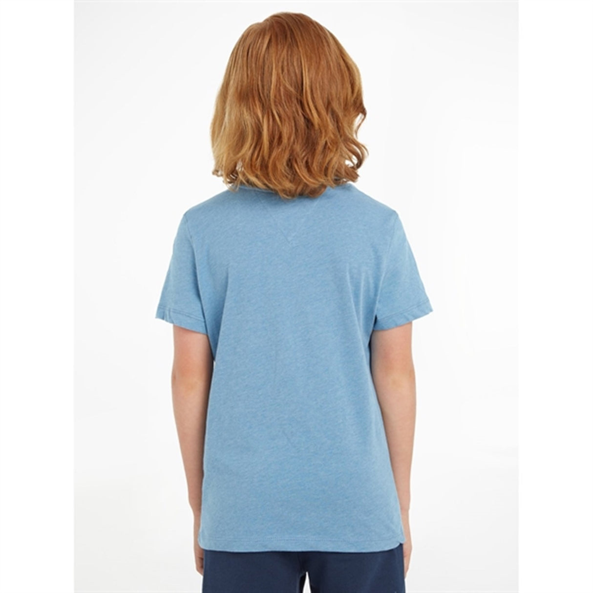 Tommy Hilfiger Boy Basic Cn T-Shirt Dark Allure Heather