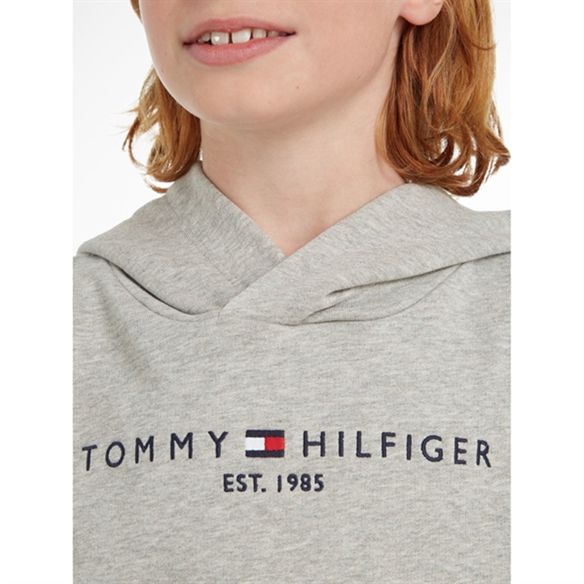 Tommy Hilfiger Essential Hoodie Light Grey Heather