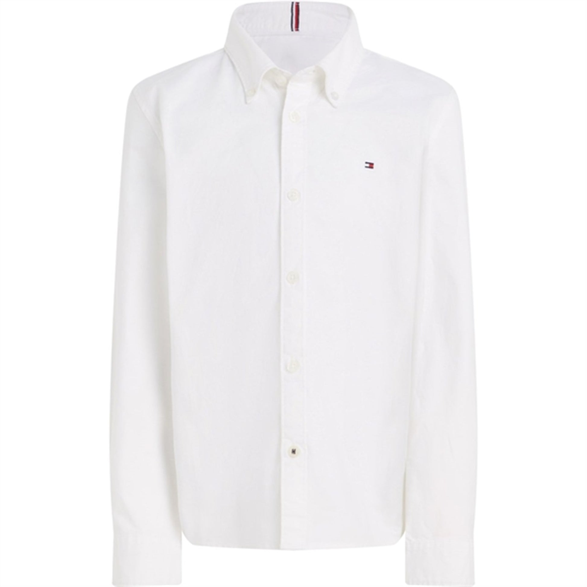 Tommy Hilfiger Boy Stretch Oxford Shirt White