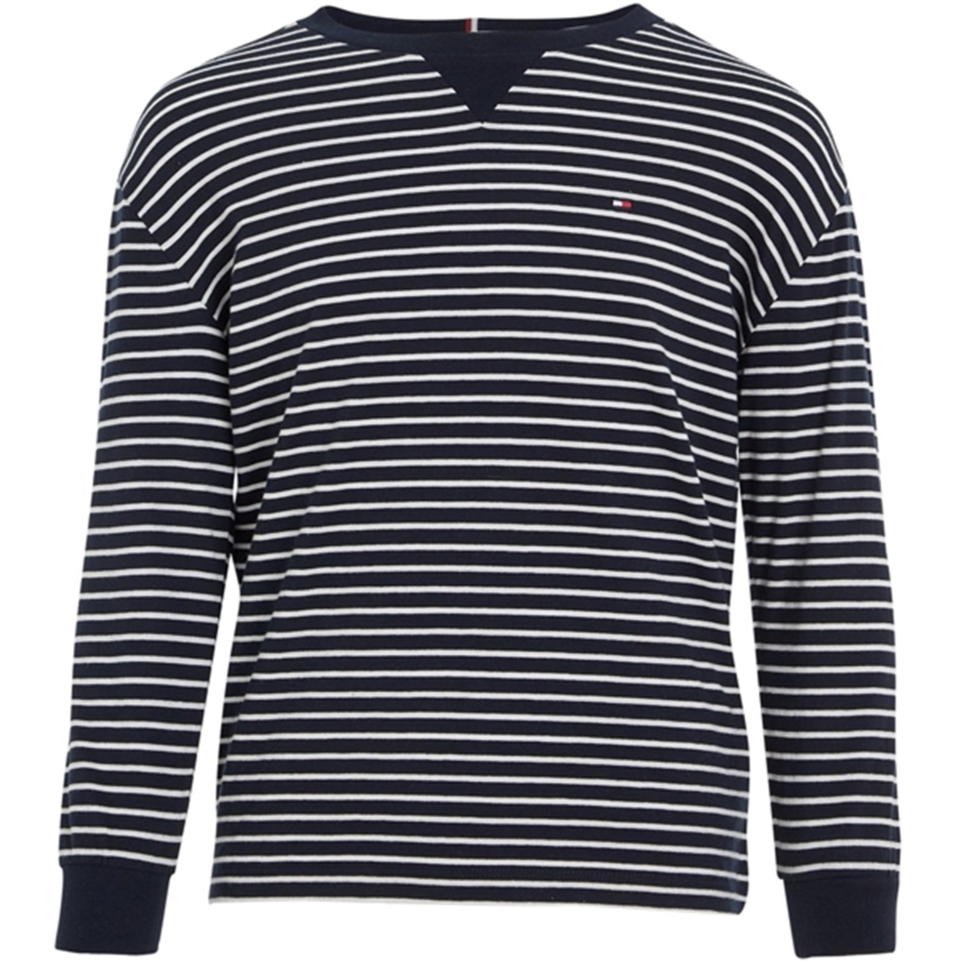Tommy Hilfiger Essential Stripes Blouse Navy / White Stripes