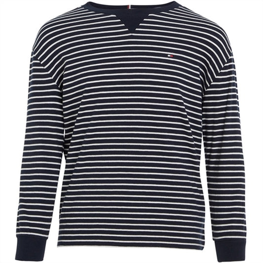 Tommy Hilfiger Essential Stripes Blouse Navy / White Stripes