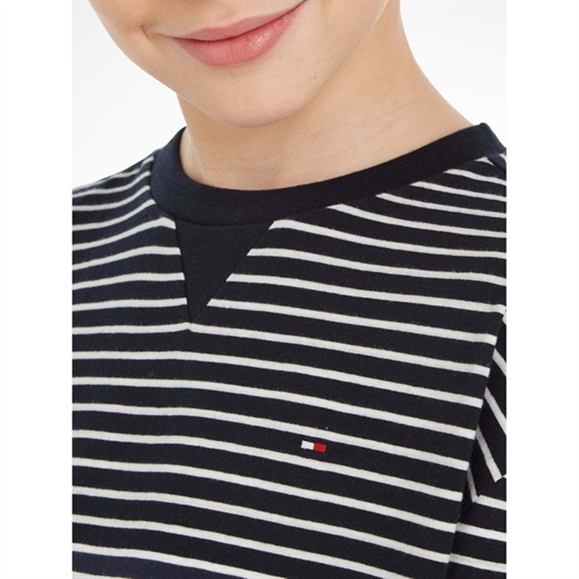 Tommy Hilfiger Essential Stripes Blouse Navy / White Stripes