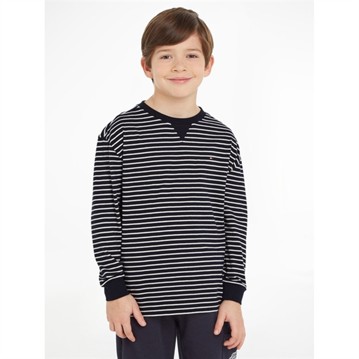 Tommy Hilfiger Essential Stripes Blouse Navy / White Stripes