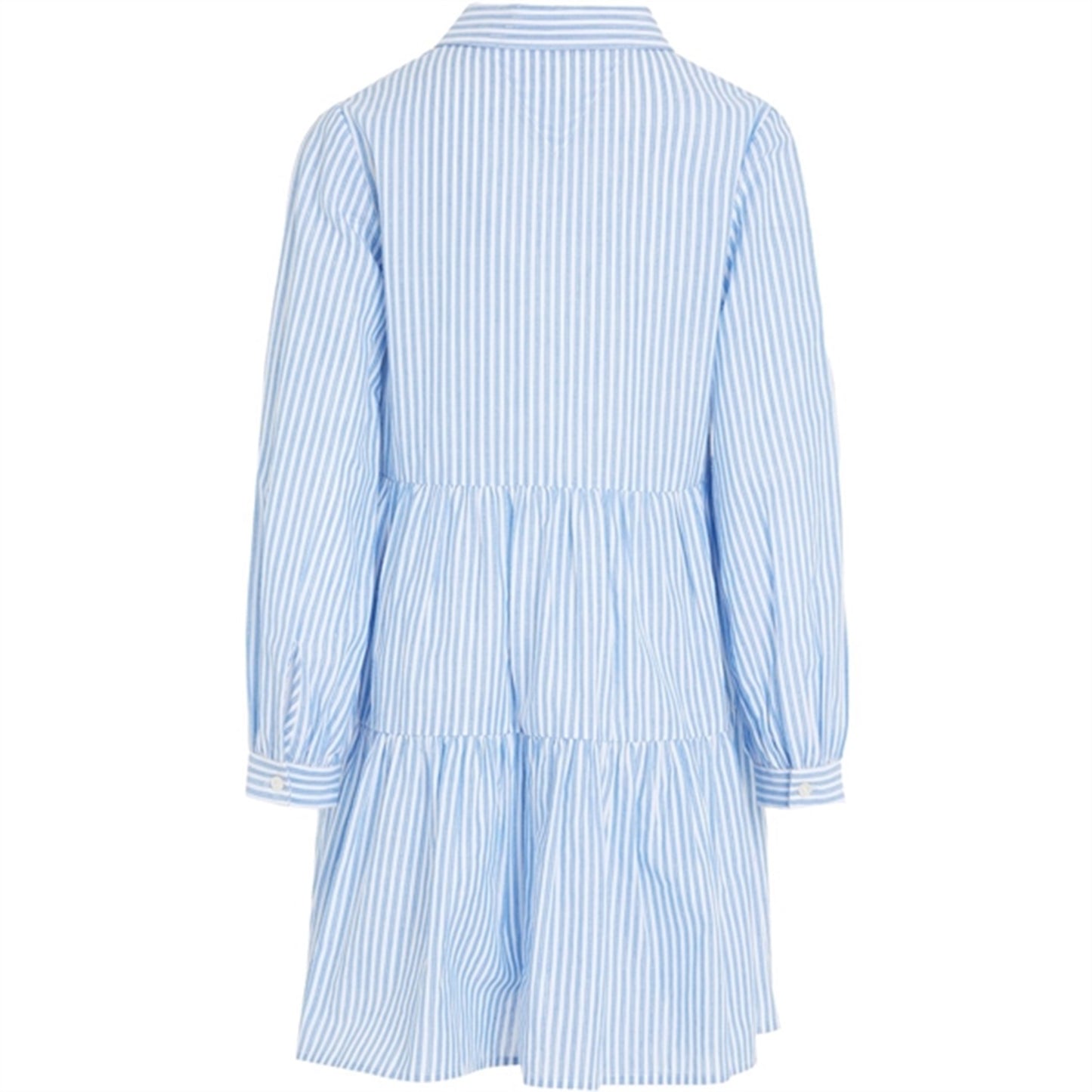 Tommy Hilfiger Lurex Stripe Shirt Dress Blue Stripe