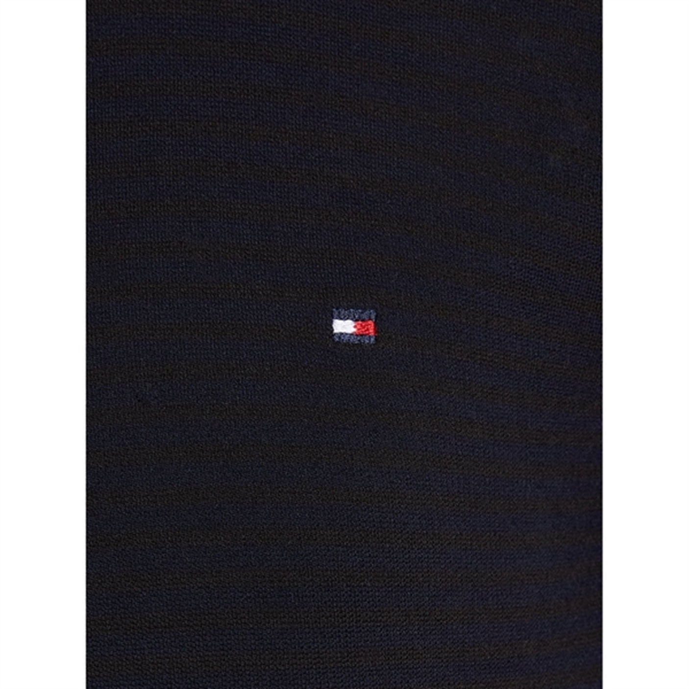 Tommy Hilfiger Stripe Mock Blouse Black / Desert Sky Stripe