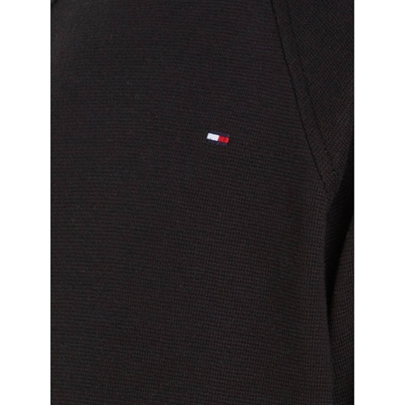 Tommy Hilfiger Mini Waffle T-Shirt Black