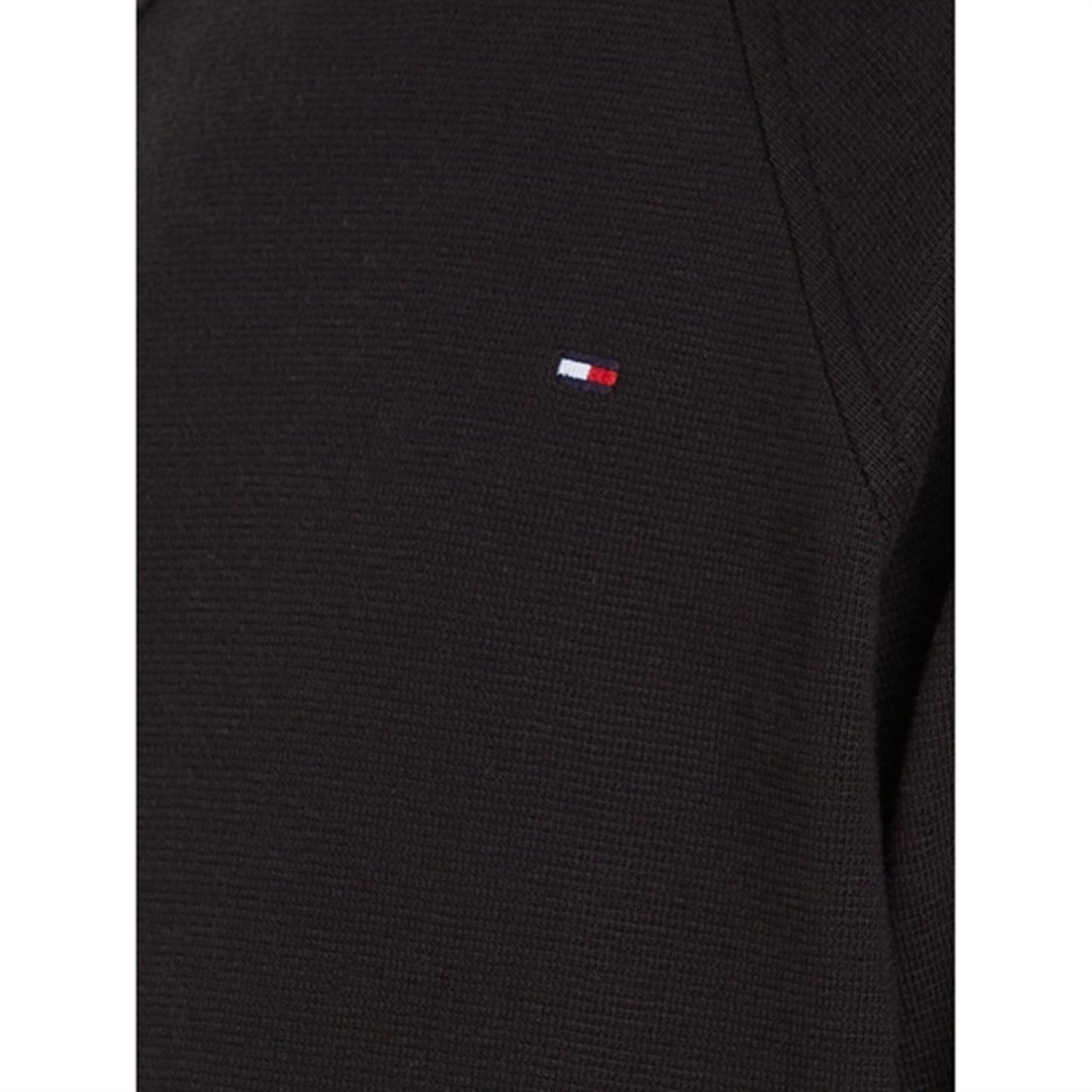 Tommy Hilfiger Mini Waffle T-Shirt Black