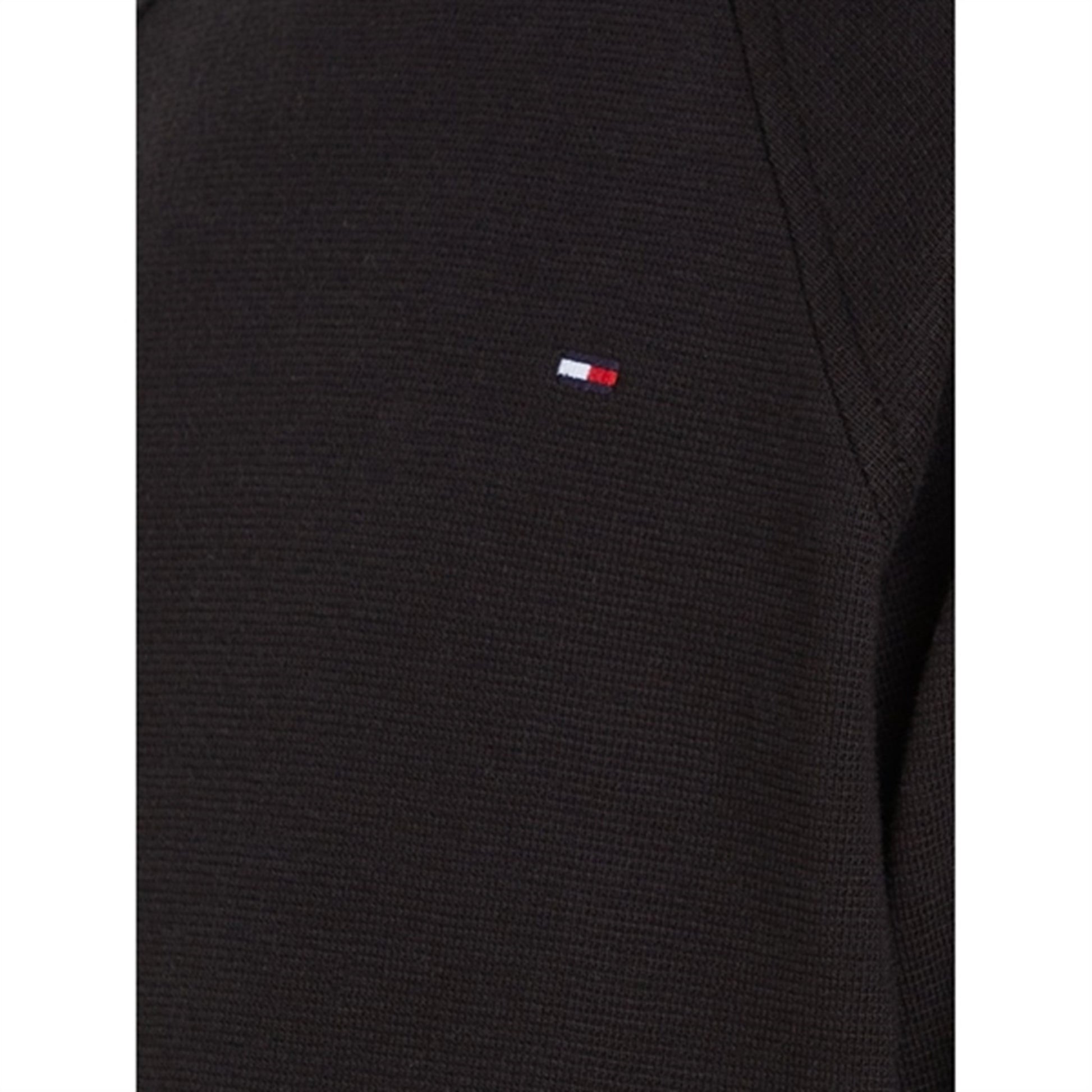 Tommy Hilfiger Mini Waffle T-Shirt Black