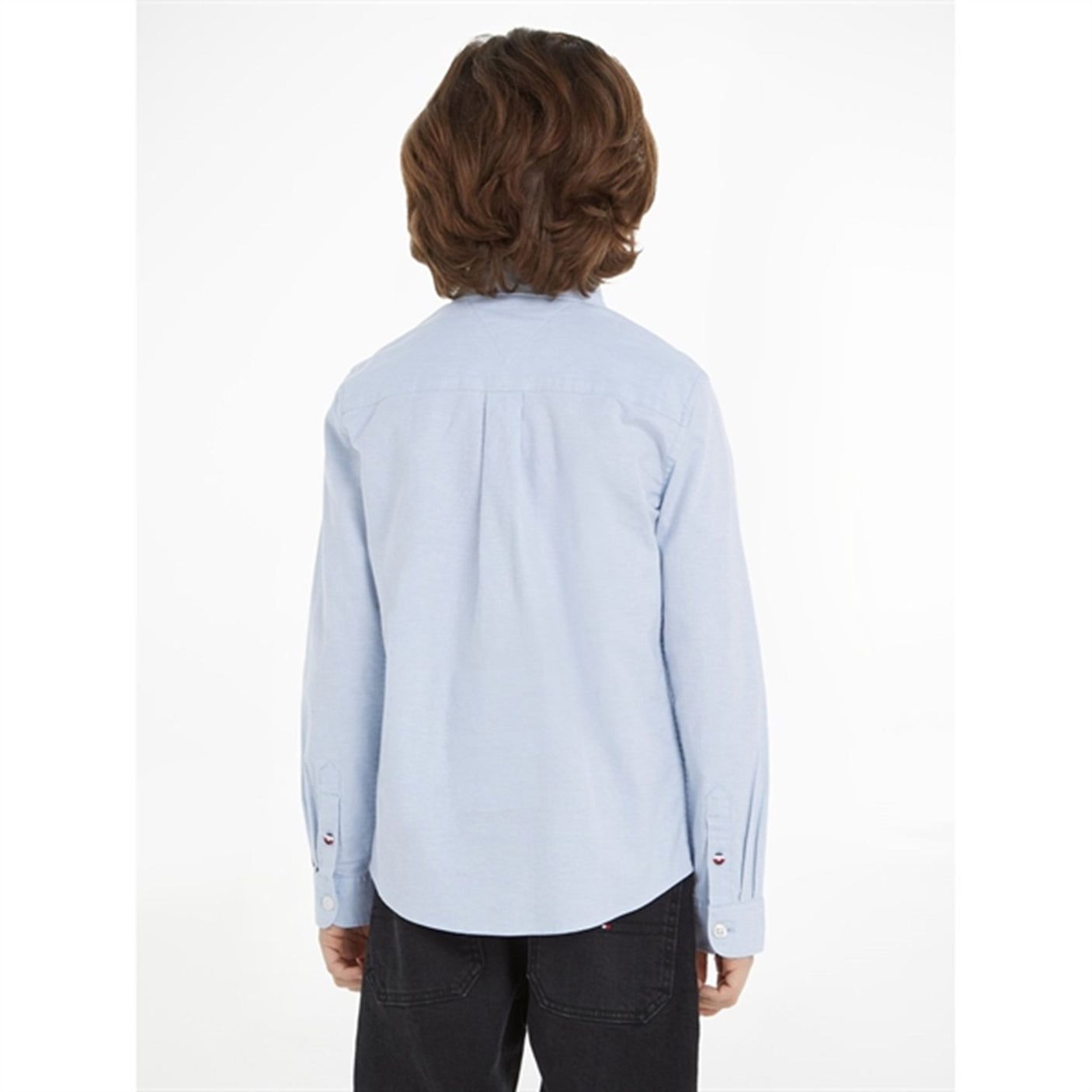 Tommy Hilfiger Varsity Oxford Shirt Calm Blue