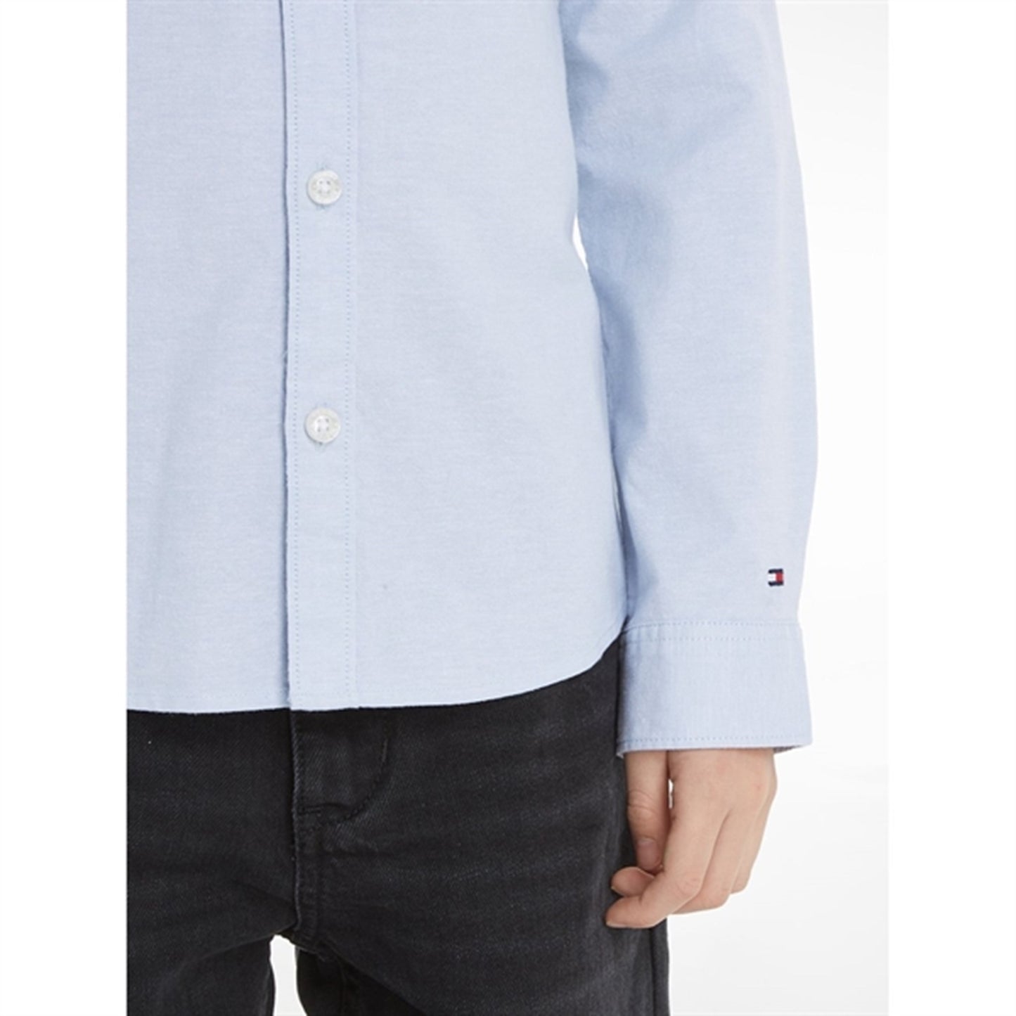 Tommy Hilfiger Varsity Oxford Shirt Calm Blue