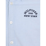 Tommy Hilfiger Varsity Oxford Shirt Calm Blue