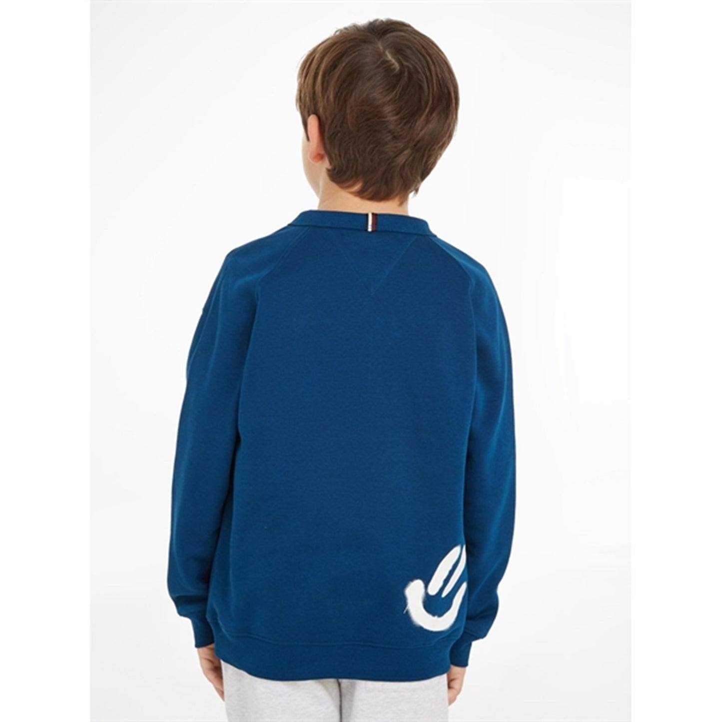Tommy Hilfiger Graffiti Sweatshirt Deep Indigo