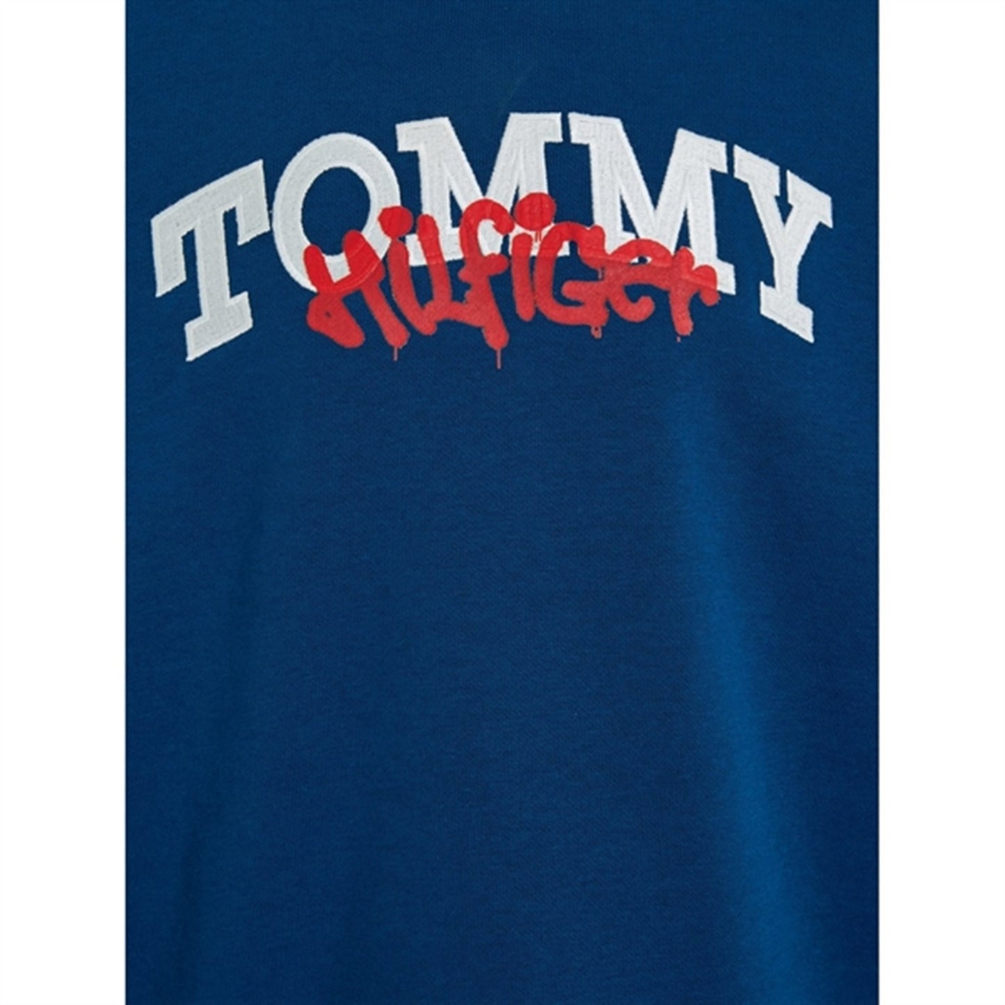 Tommy Hilfiger Graffiti Sweatshirt Deep Indigo
