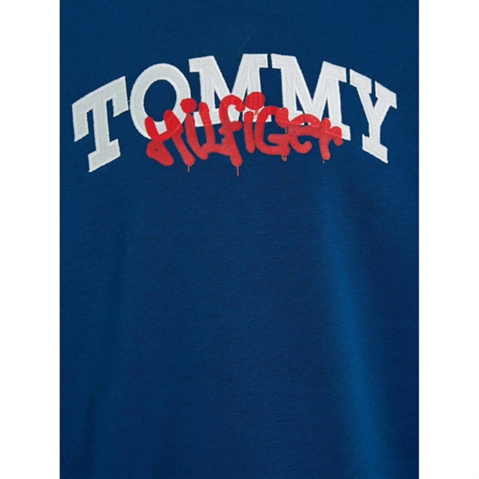 Tommy Hilfiger Graffiti Sweatshirt Deep Indigo