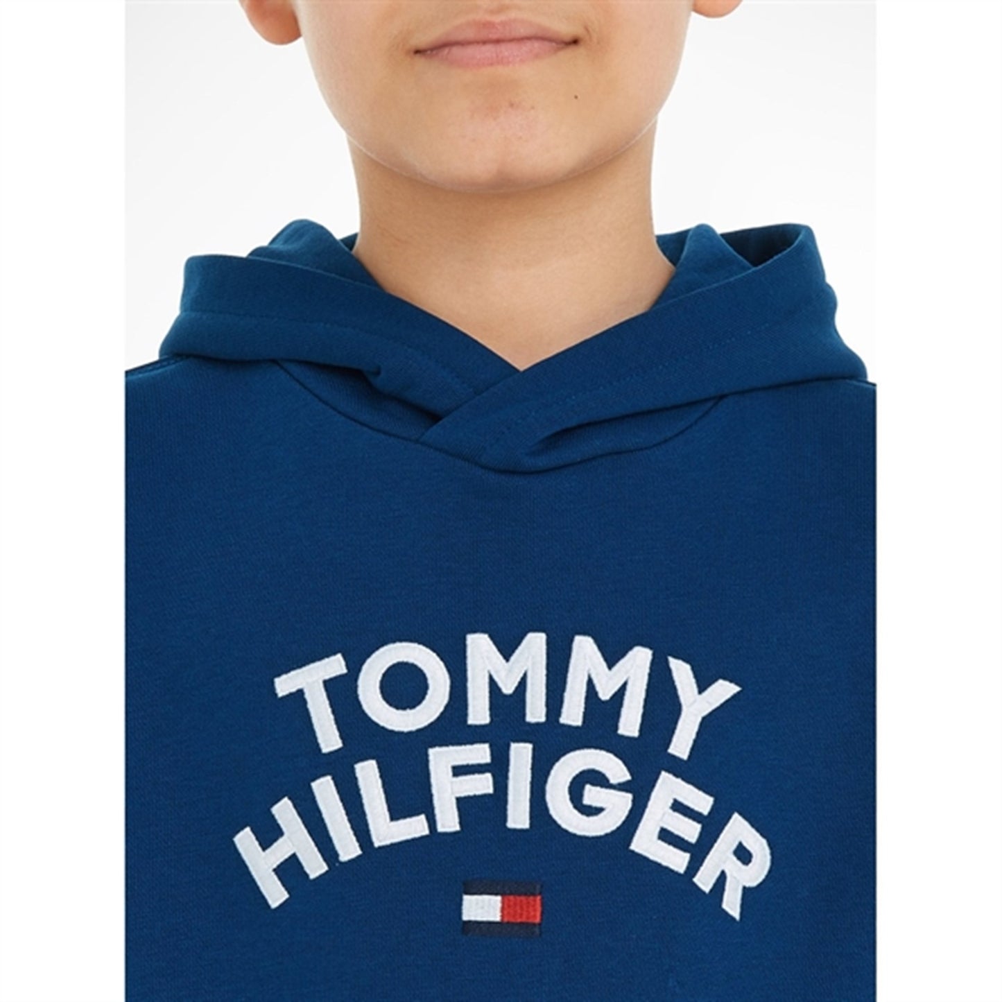 Tommy Hilfiger Flag Hoodie Deep Indigo