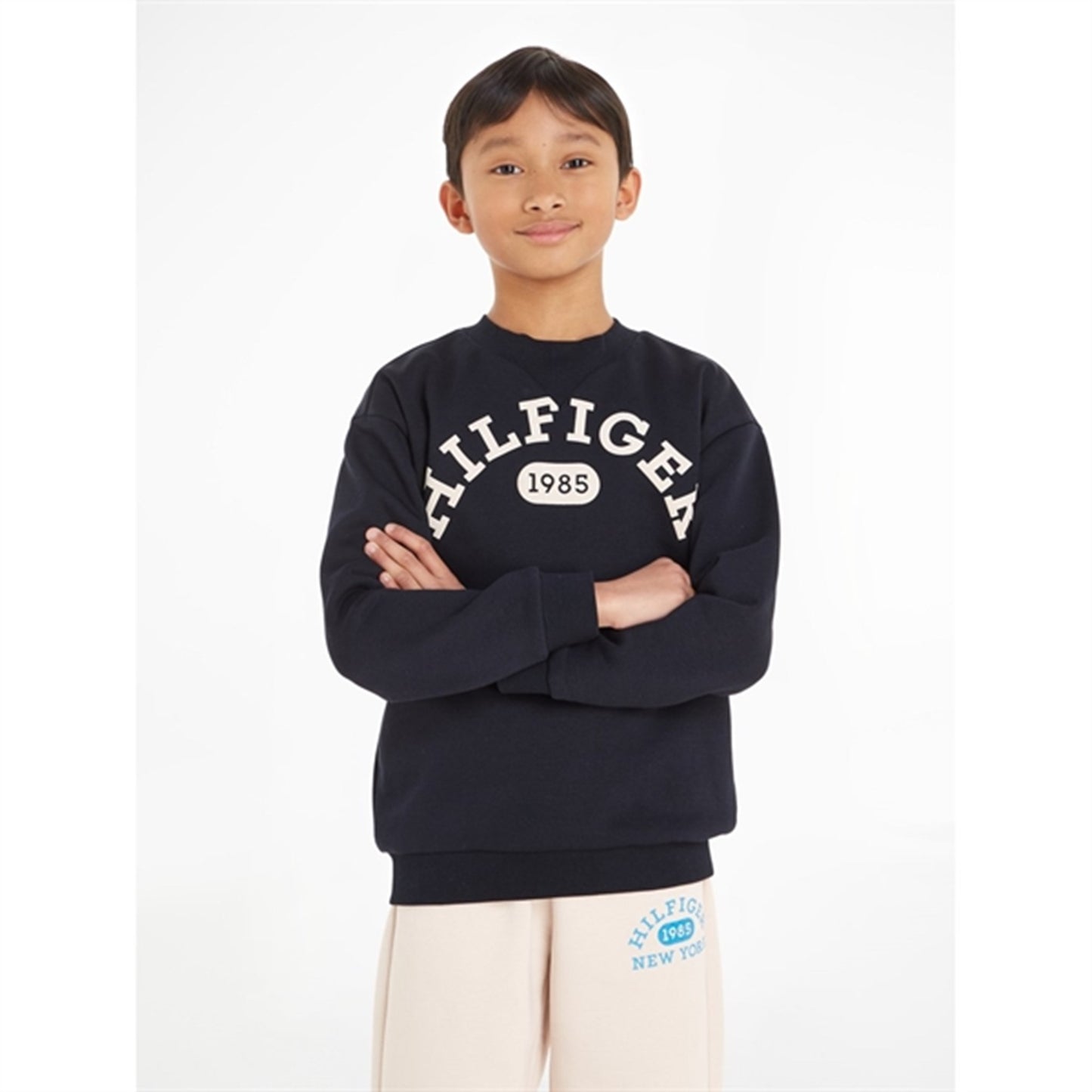 Tommy Hilfiger Bold Varsity Sweatshirt Desert Sky