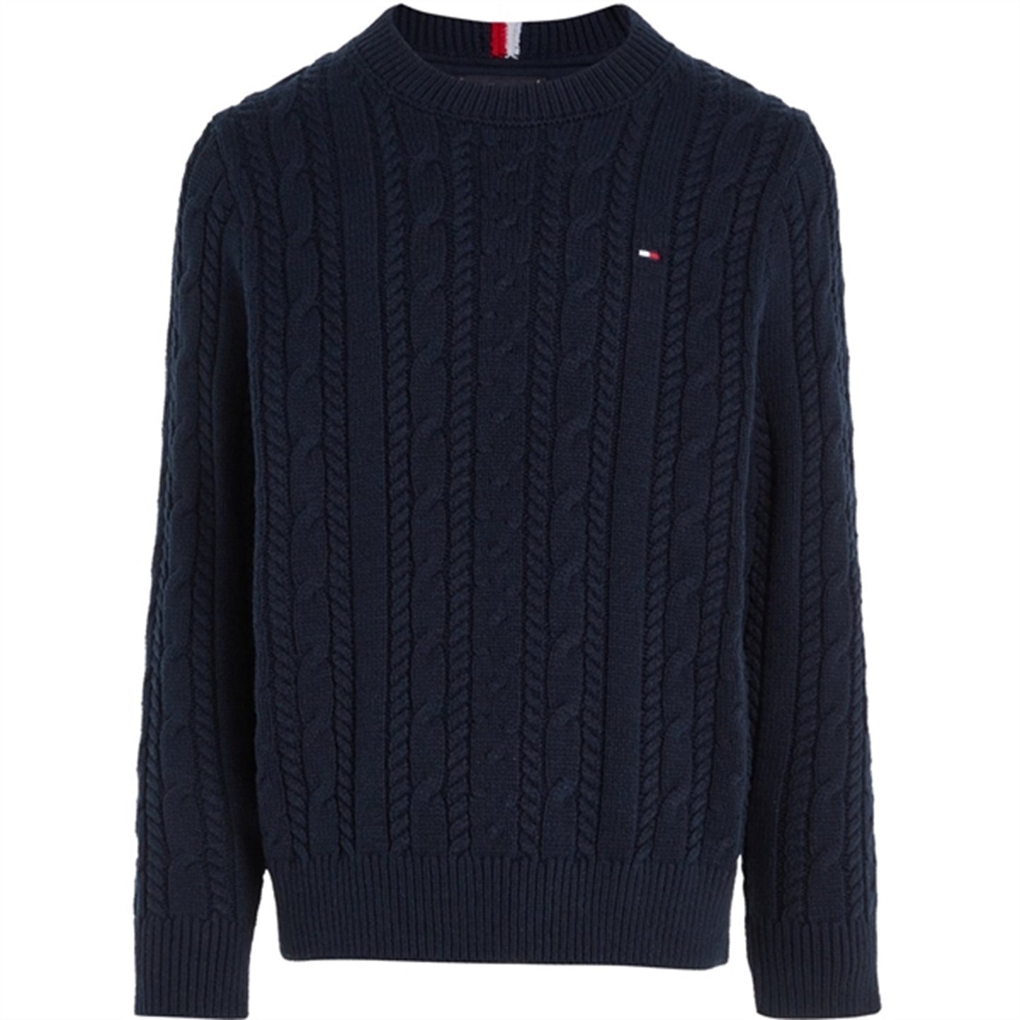 Tommy Hilfiger Essential Cable Knit Jumper Desert Sky