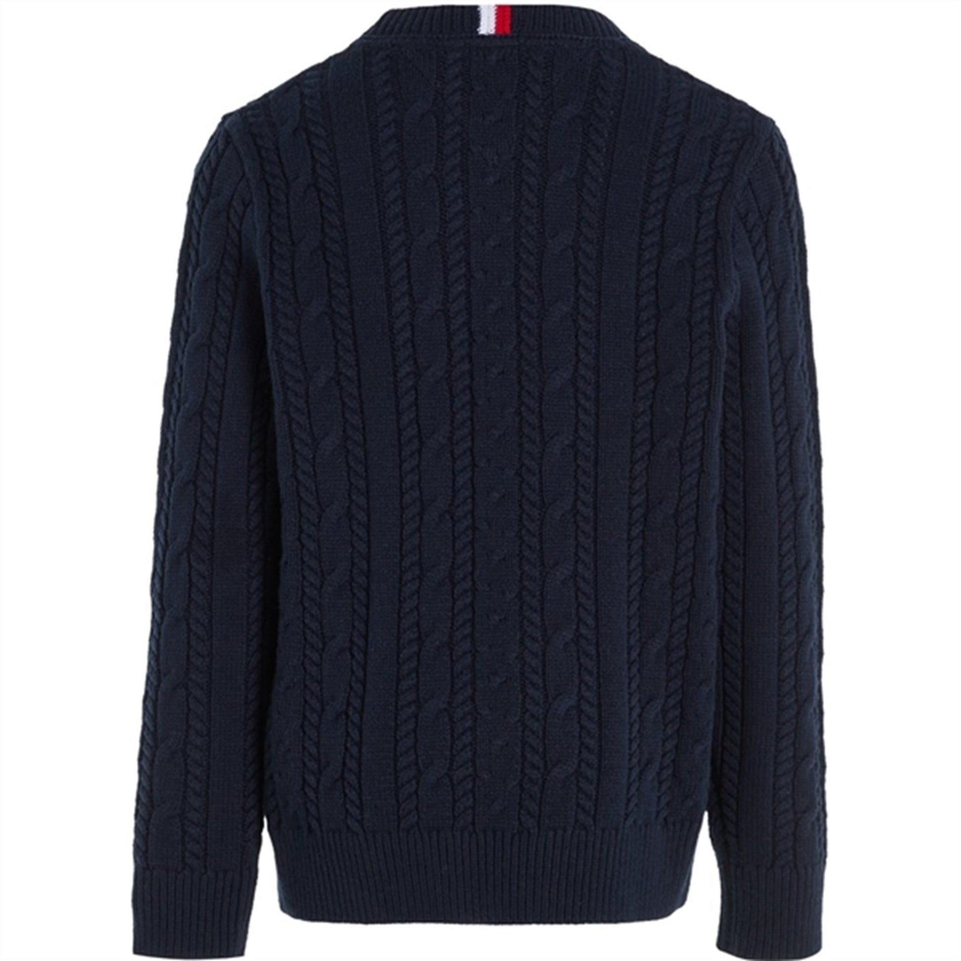 Tommy Hilfiger Essential Cable Knit Jumper Desert Sky
