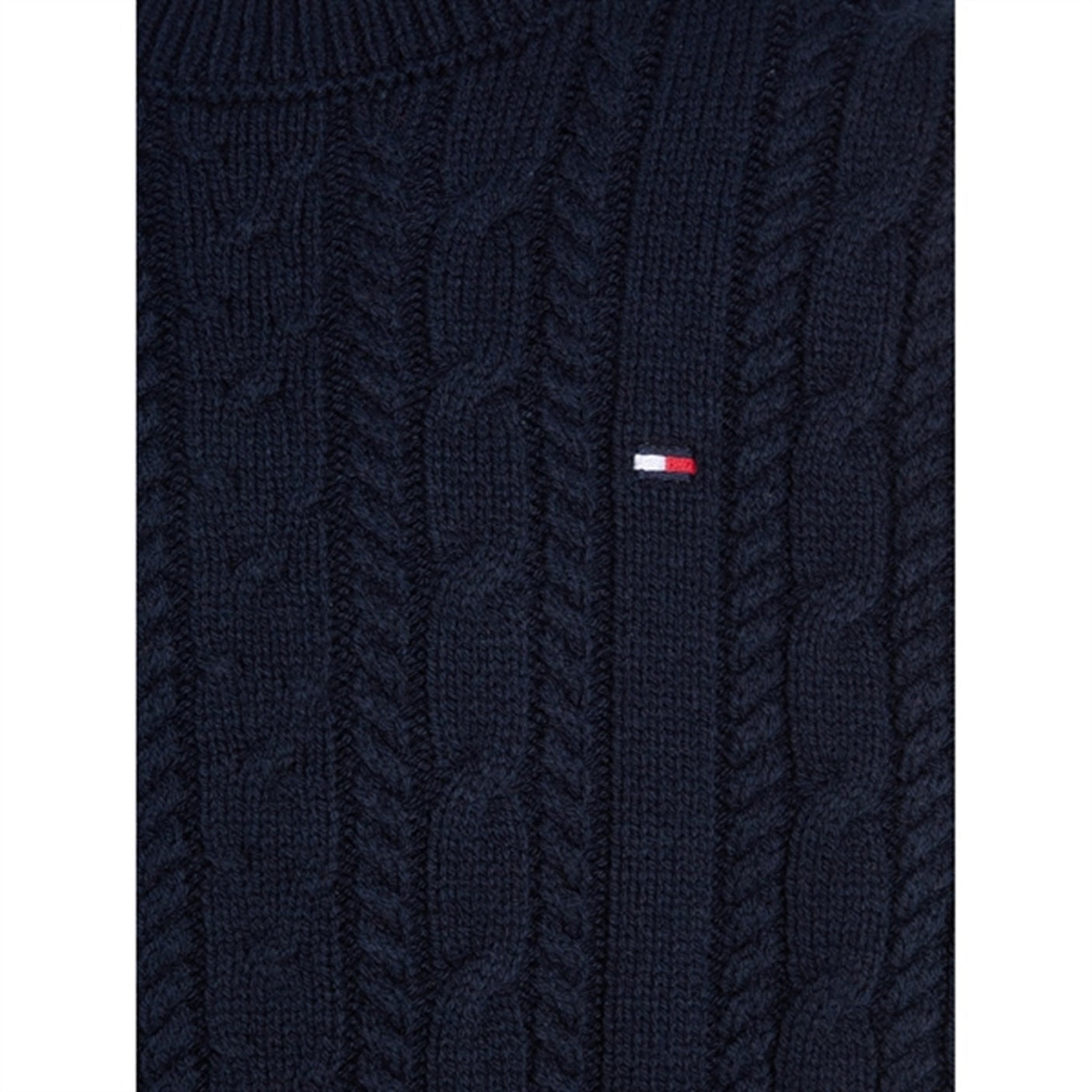 Tommy Hilfiger Essential Cable Knit Jumper Desert Sky