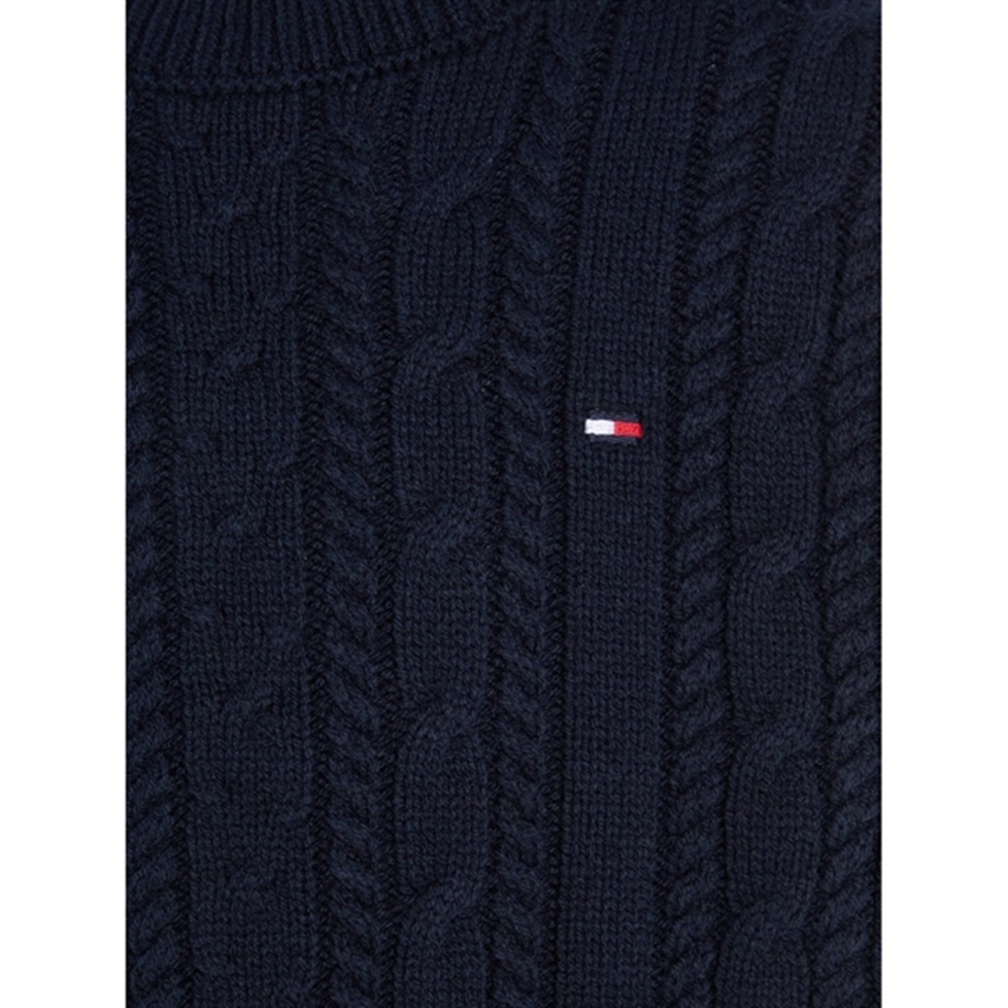 Tommy Hilfiger Essential Cable Knit Jumper Desert Sky